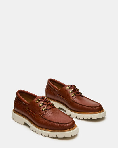 VICTOR COGNAC LEATHER
