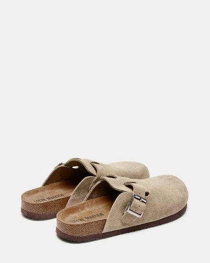 WILDERR TAUPE SUEDE