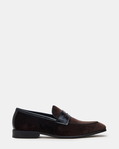 YARDLY BROWN VELVET