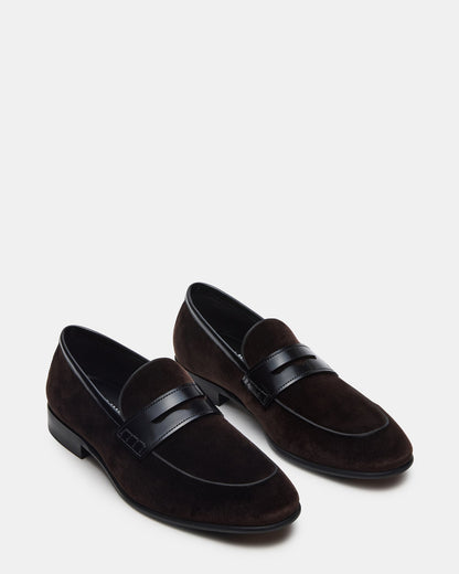 YARDLY BROWN VELVET