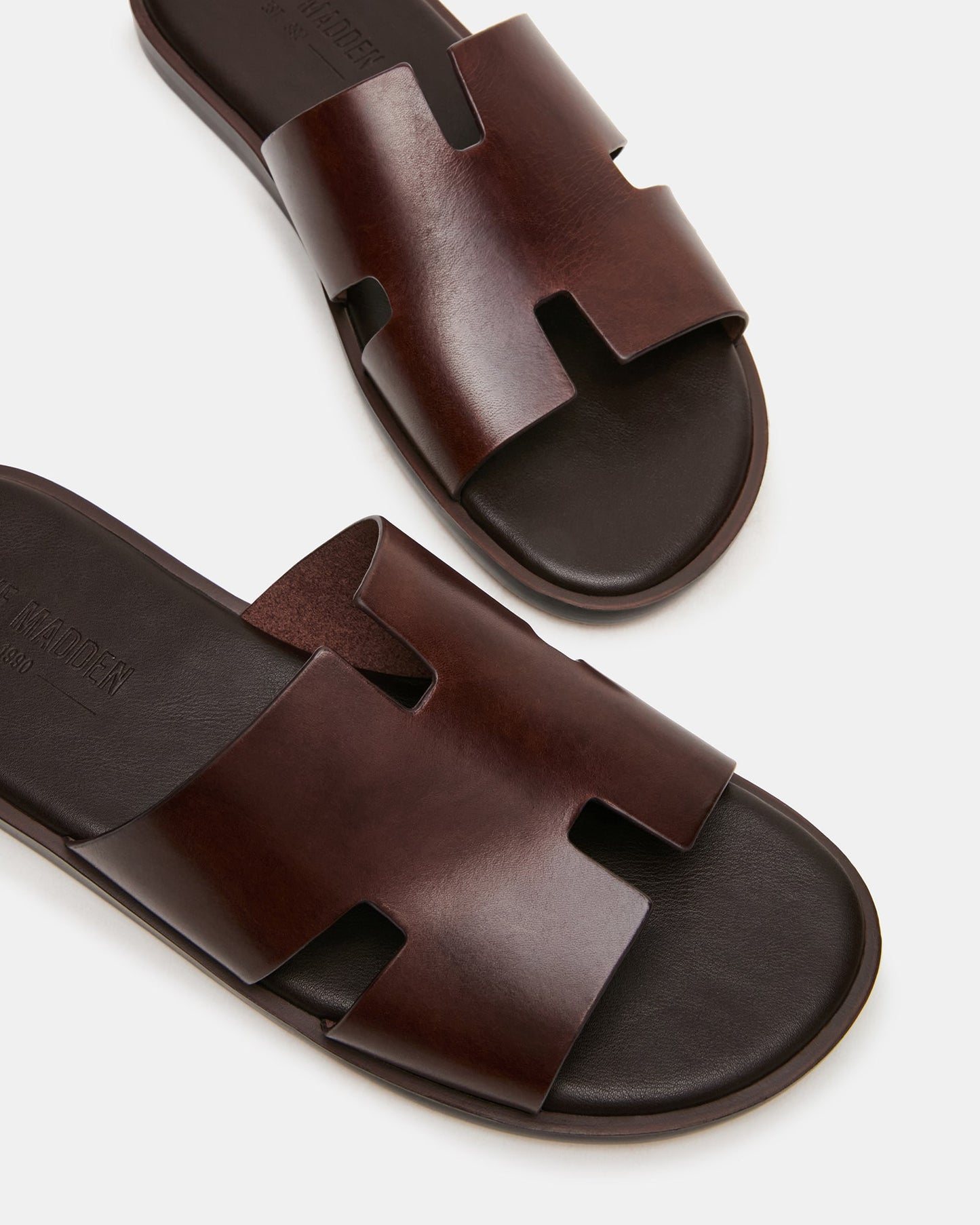 YUSSUF BROWN LEATHER