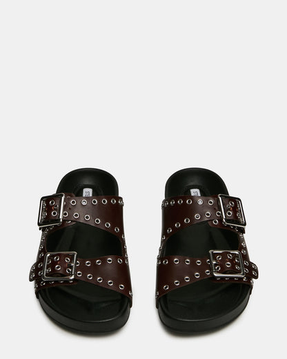 ABOTT BURGUNDY LEATHER