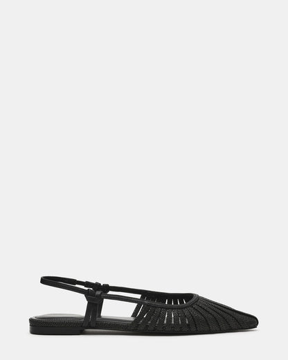 ALANDRIA BLACK RAFFIA