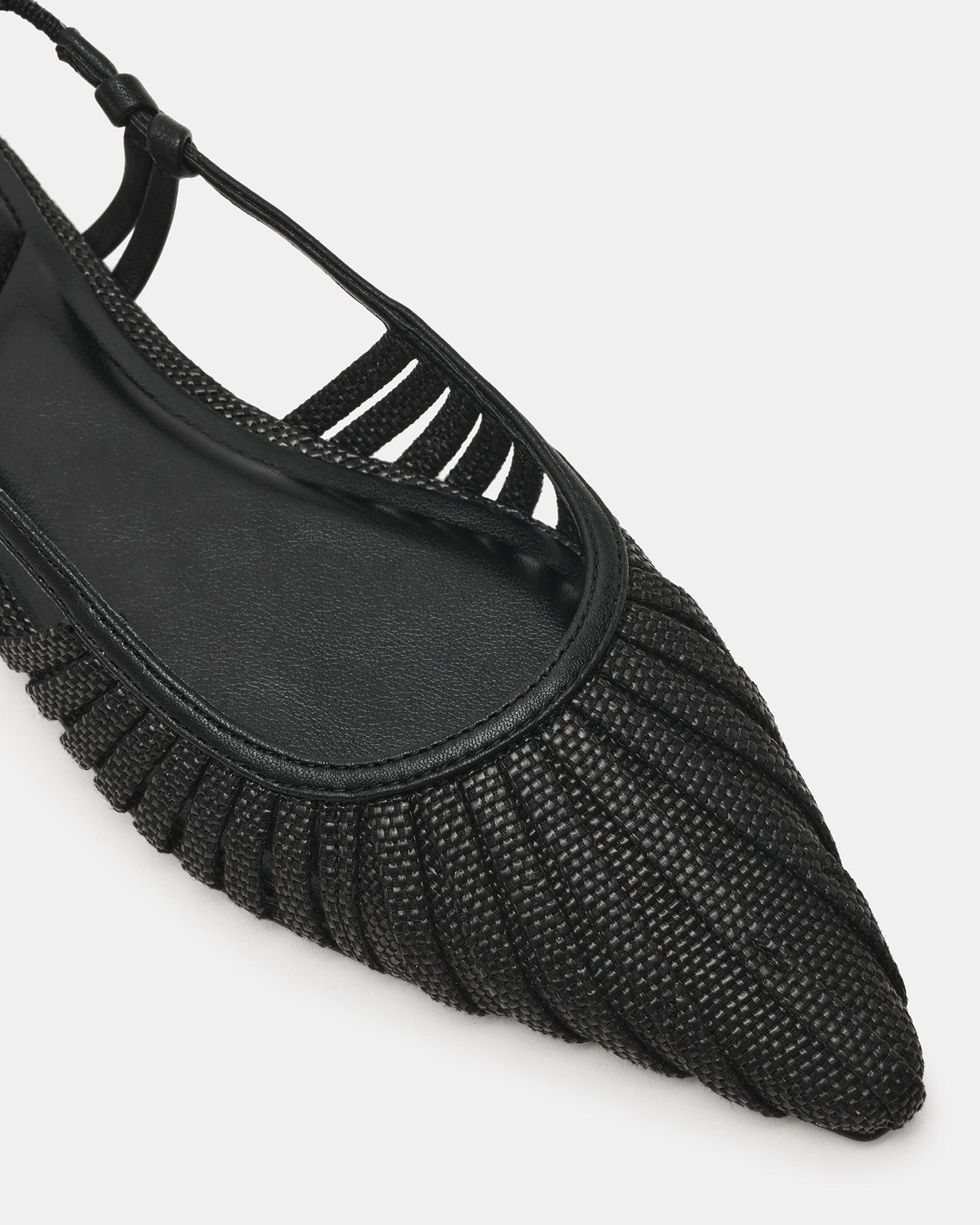 ALANDRIA BLACK RAFFIA