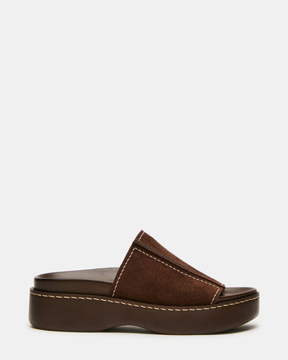AMITY BROWN SUEDE