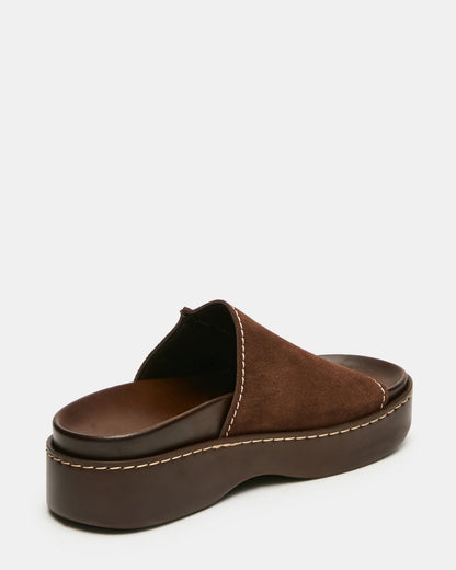 AMITY BROWN SUEDE