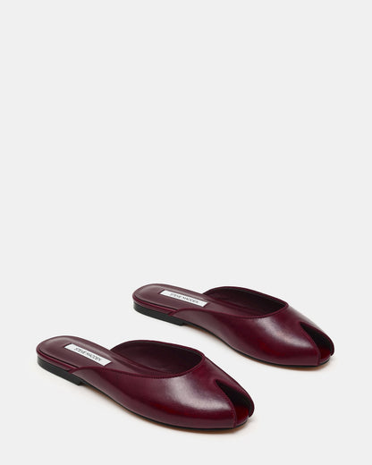 BLOSS BURGUNDY LEATHER
