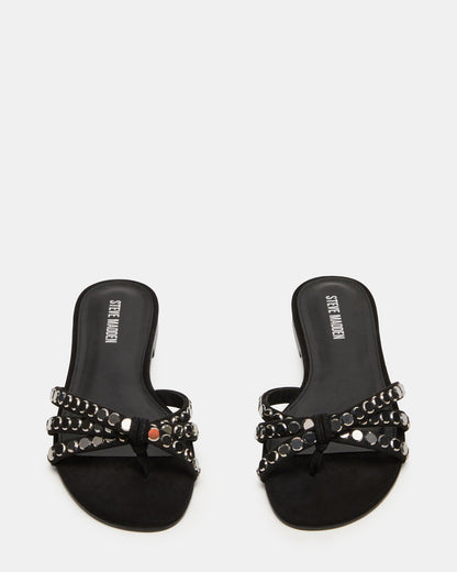 CALISSI BLACK RHINESTONES