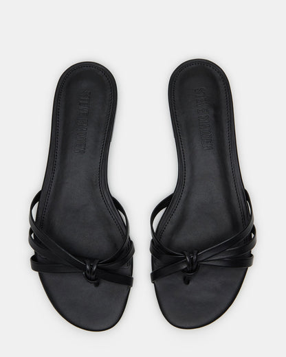CALISSI BLACK LEATHER