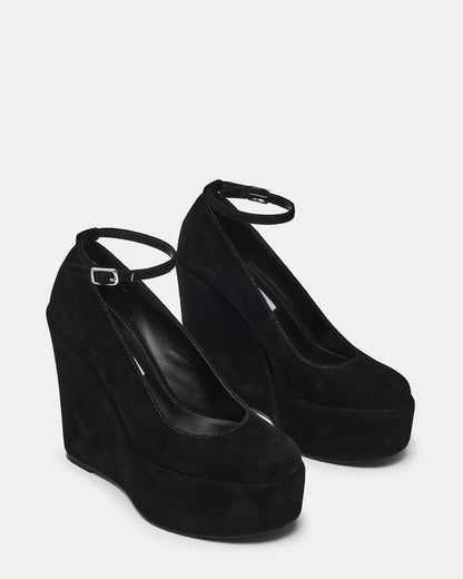 CRUSSI BLACK SUEDE
