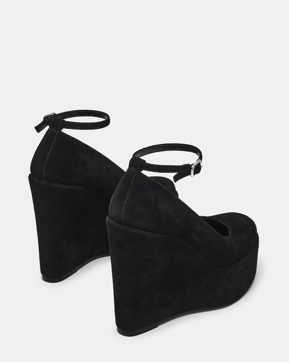 CRUSSI BLACK SUEDE