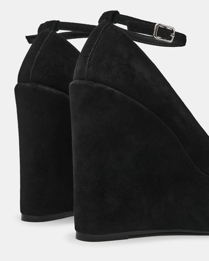 CRUSSI BLACK SUEDE