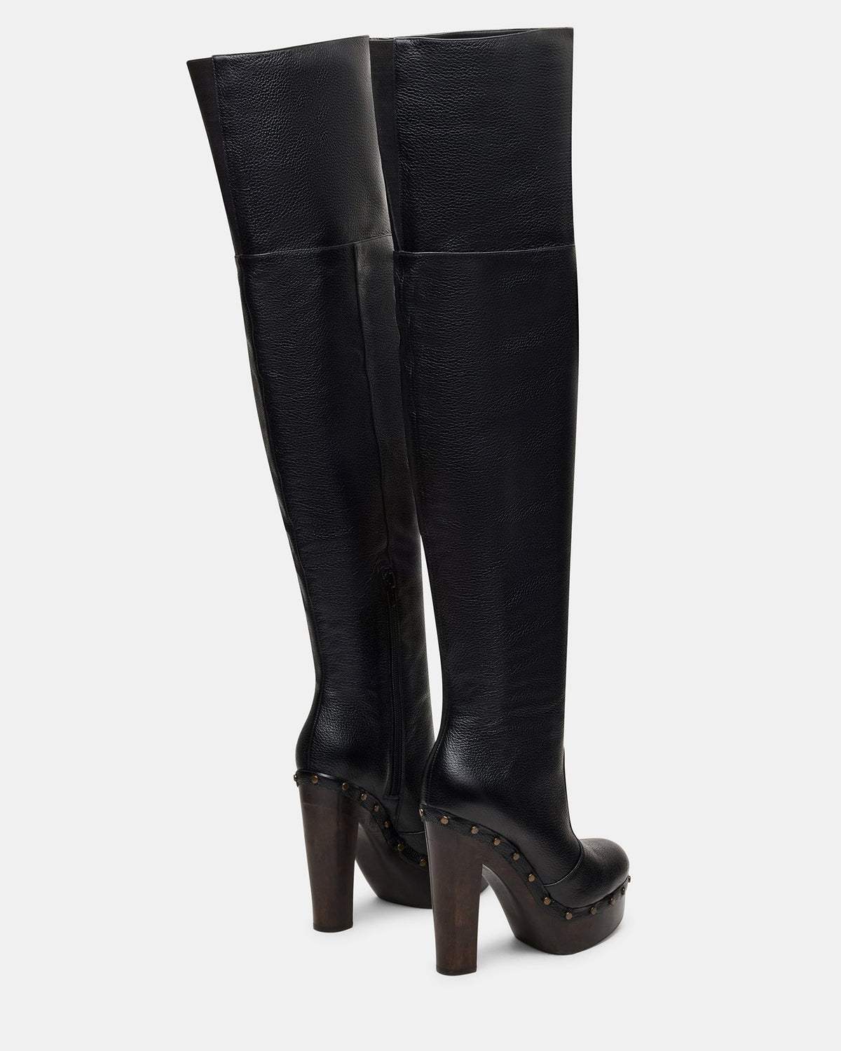 DELMIRA BLACK LEATHER