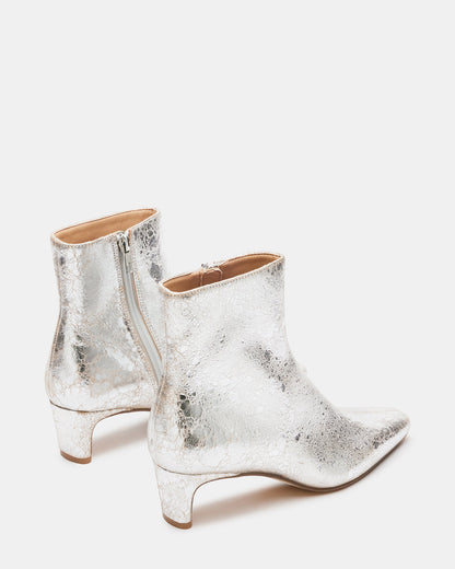 DELVIE SILVER LEATHER