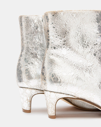 DELVIE SILVER LEATHER