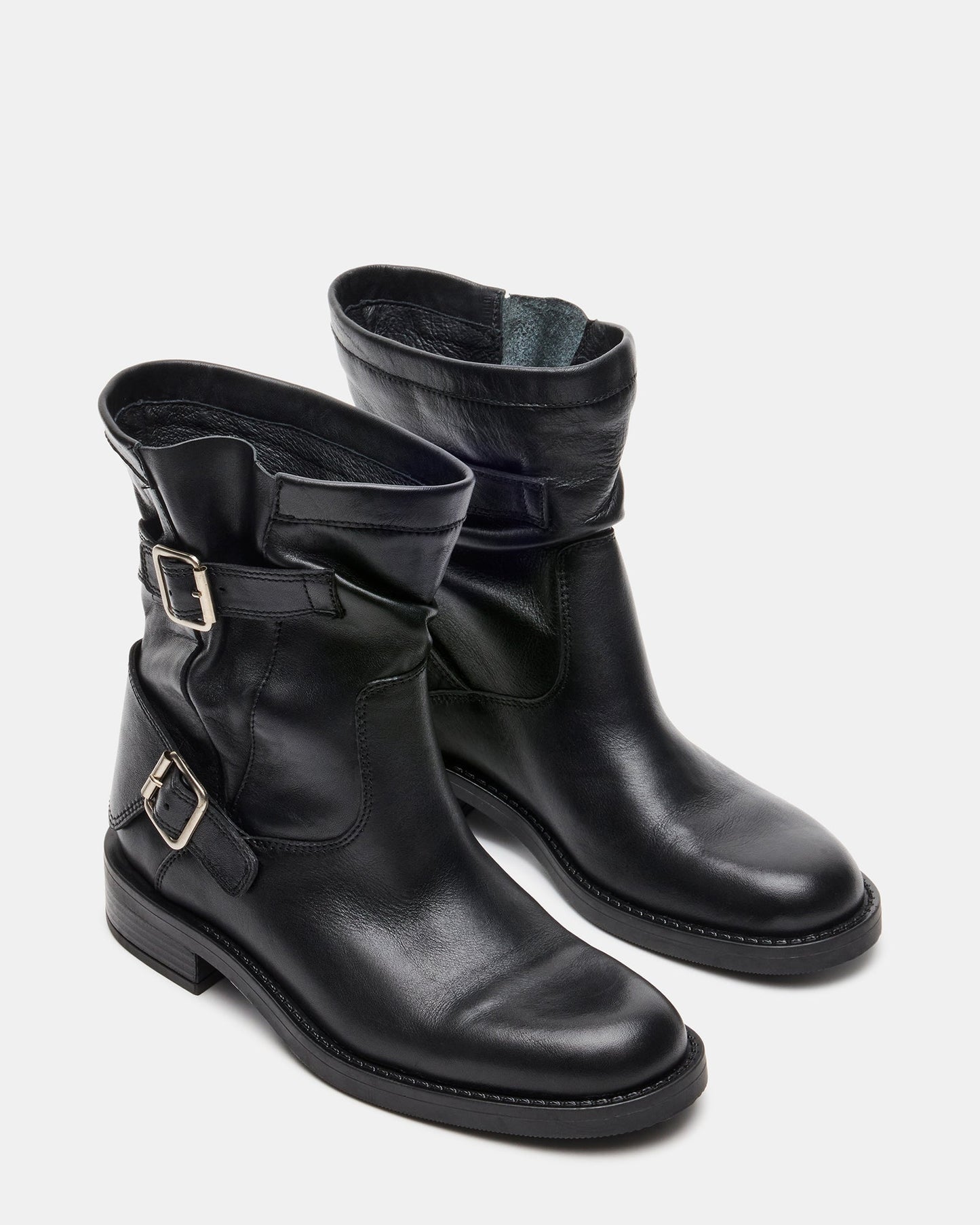 DENIS BLACK LEATHER