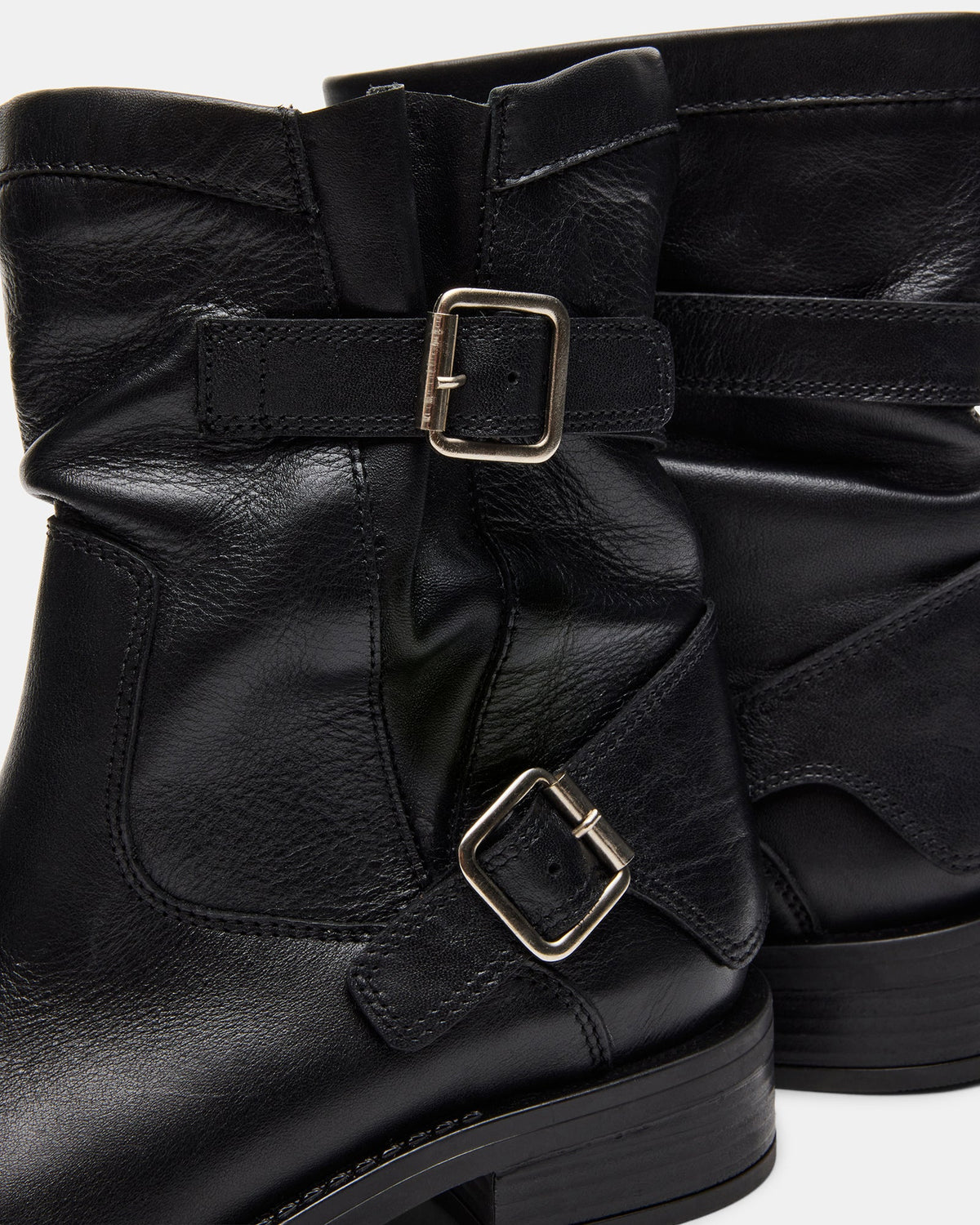 DENIS BLACK LEATHER