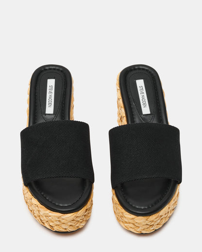 DOCK RAFFIA BLACK