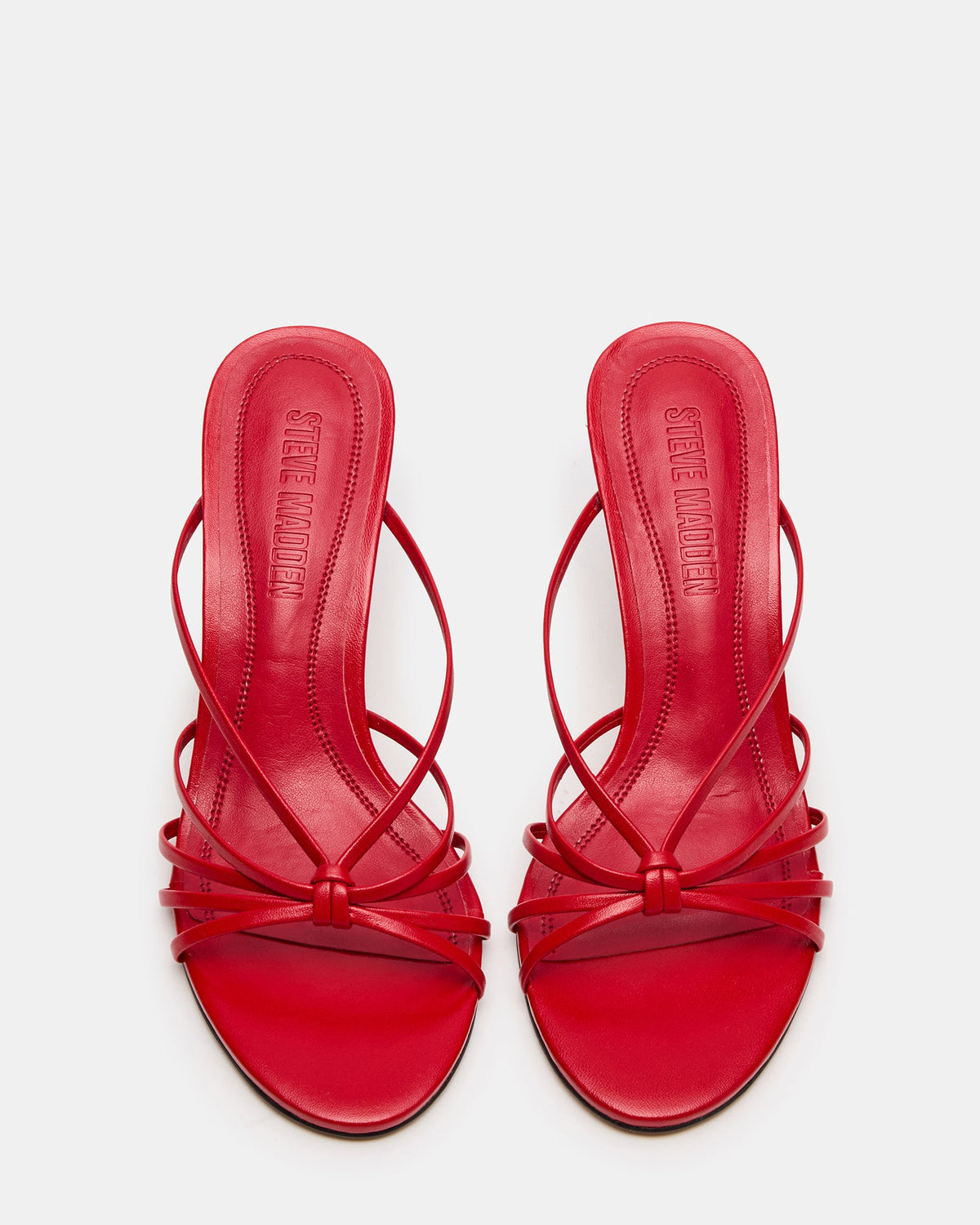 EDNA RED LEATHER