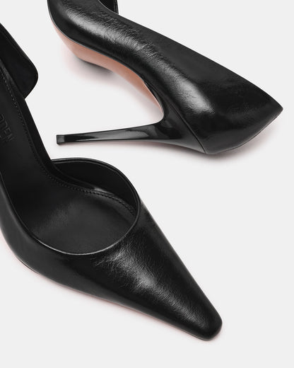 ELEGANT BLACK LEATHER