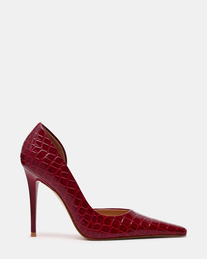 ELEGANT RED CROCODILE