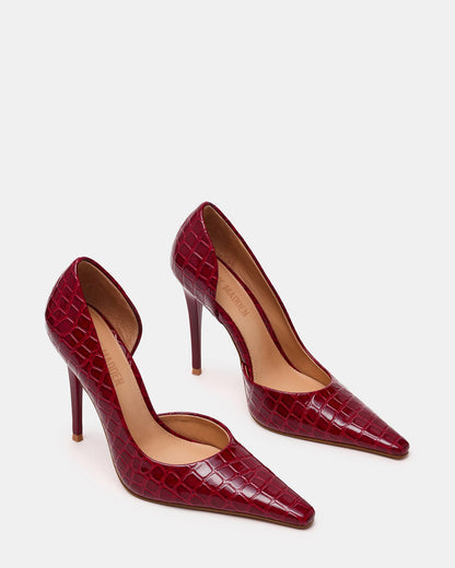 ELEGANT RED CROCODILE