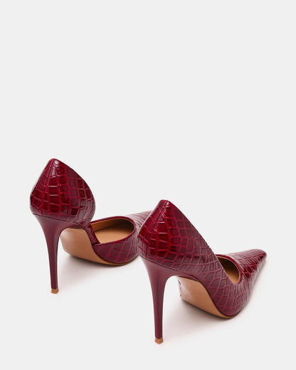 ELEGANT RED CROCODILE