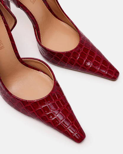 ELEGANT RED CROCODILE