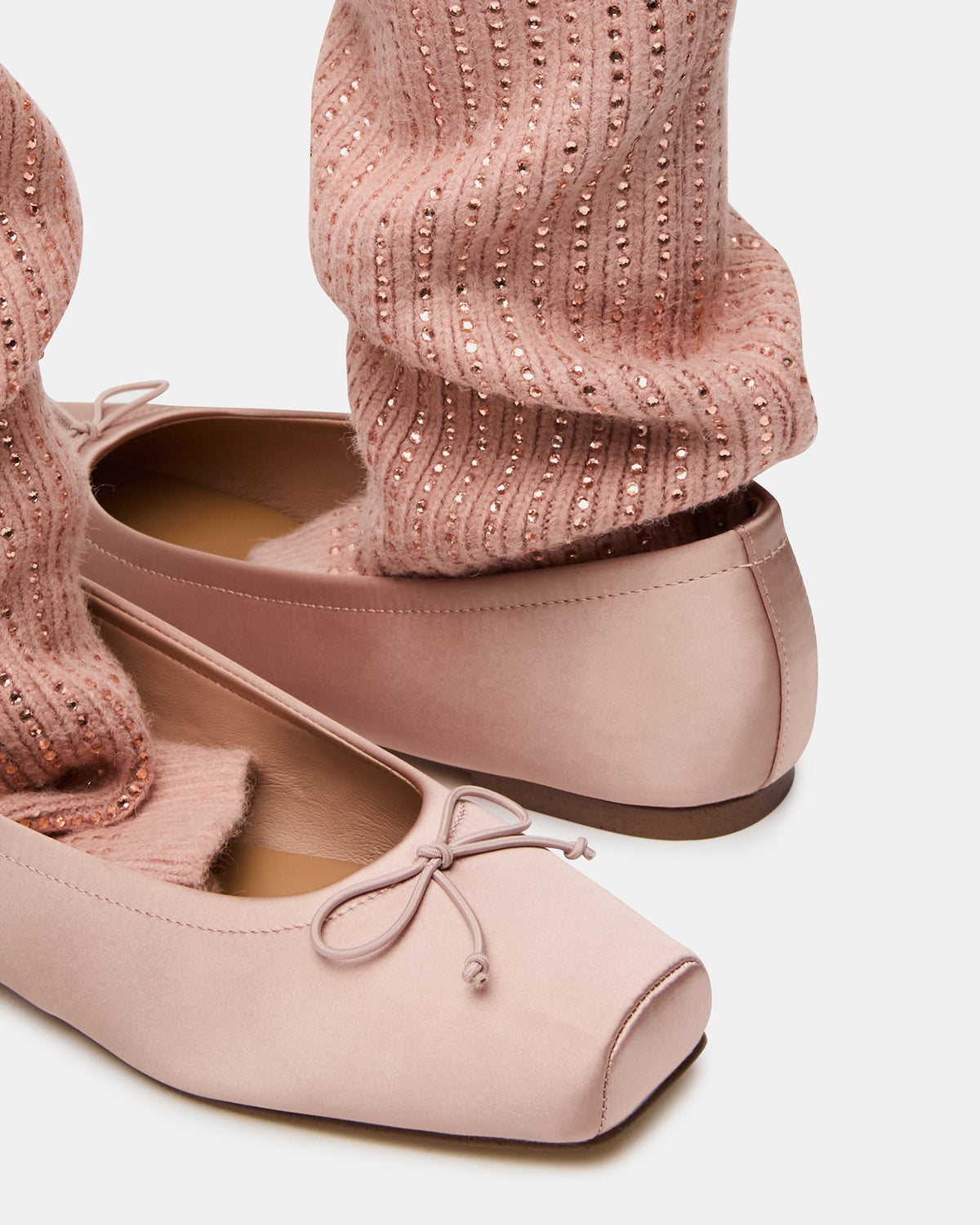 ELEVE KNIT PINK SATIN