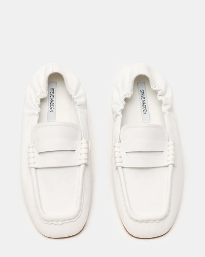 EURRY WHITE LEATHER