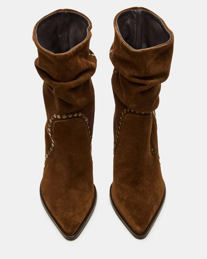 EVANIA CHESTNUT SUEDE