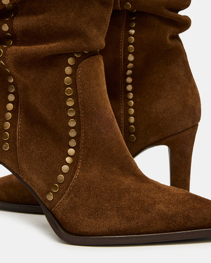 EVANIA CHESTNUT SUEDE