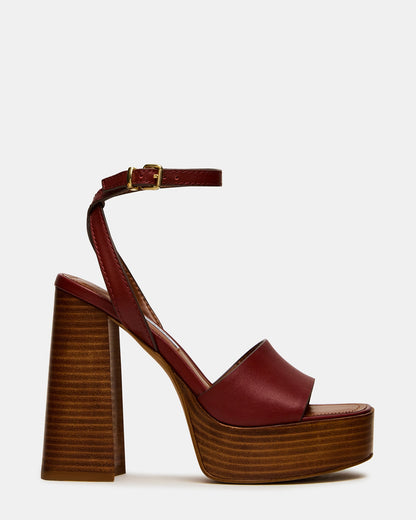 FLORIA RUST LEATHER