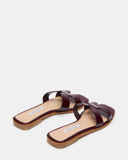 HADYN2.0 BURGUNDY LEATHER