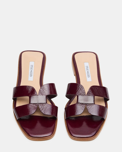 HADYN2.0 BURGUNDY LEATHER