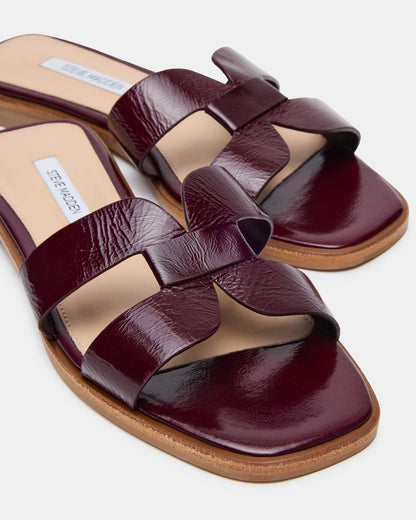 HADYN2.0 BURGUNDY LEATHER
