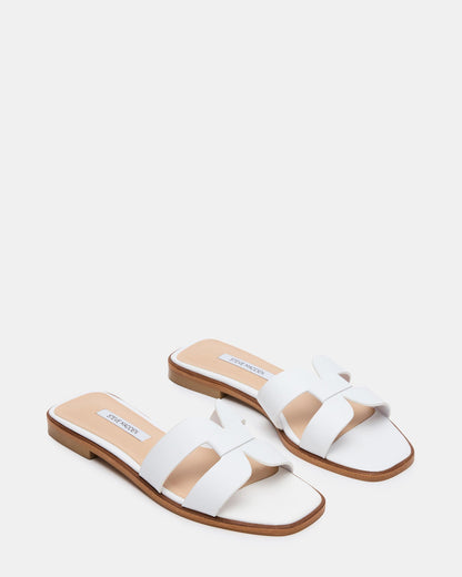 HADYN2.0 WHITE LEATHER