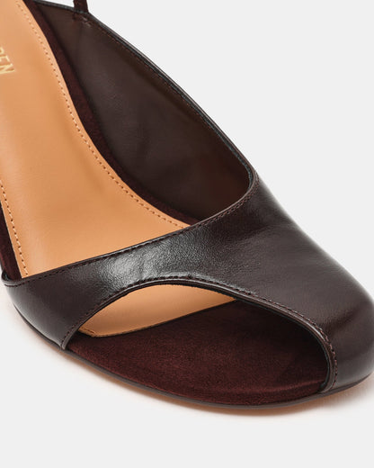 JANINE BROWN LEATHER