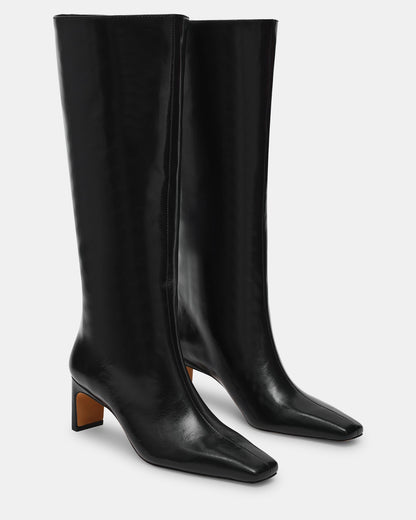 JENDI BLACK LEATHER
