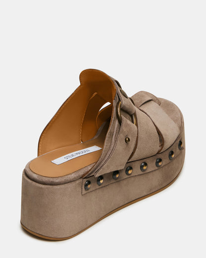 JYNX TAUPE SUEDE