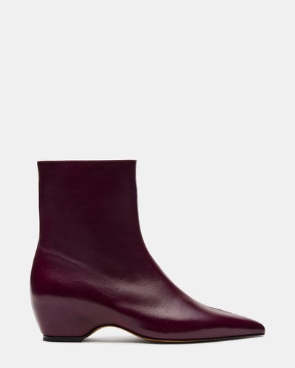KARLSON DARK CHERRY LEATHER