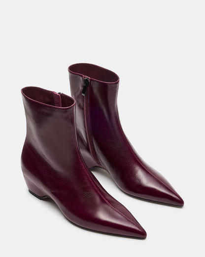 KARLSON DARK CHERRY LEATHER