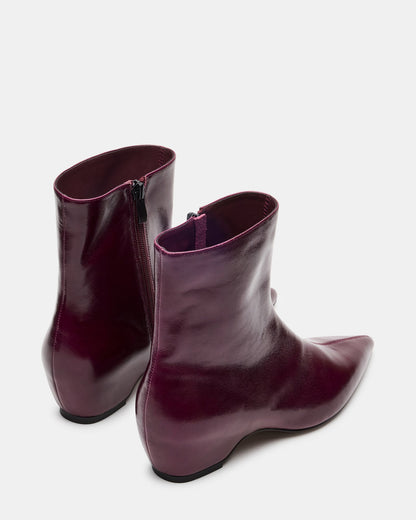 KARLSON DARK CHERRY LEATHER