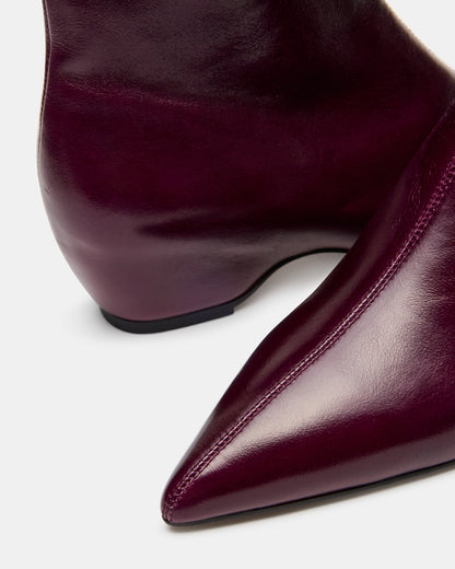 KARLSON DARK CHERRY LEATHER