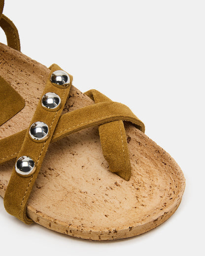 KELSO OLIVE SUEDE