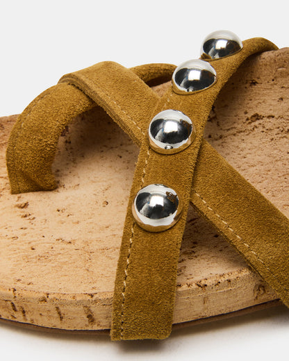 KELSO OLIVE SUEDE