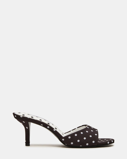 KENDRIX BLACK/WHITE POLKA DOT
