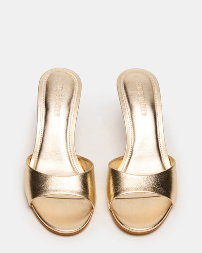 KENDRIX GOLD LEATHER