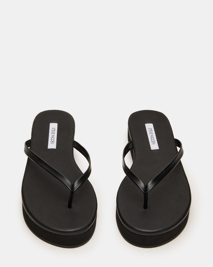 KIORA BLACK LEATHER