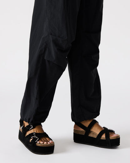 KIWI BLACK SUEDE